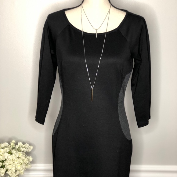 LAUNDRY by Shelli Segal Black  mini dress - Picture 2 of 8